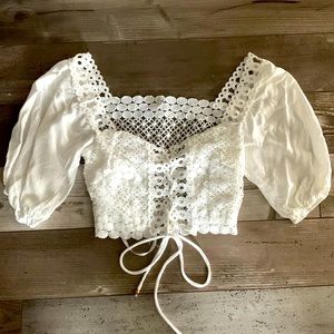 Fortunate One lace top